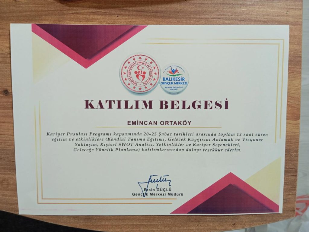 Kariyer Pusulası Eğitimi
